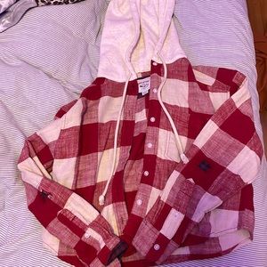 cropped ae flannel